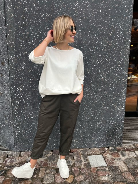 Bluzka bluza ESTER Wendy Trendy śmietanka Bluzka bluza ESTER Wendy Trendy śmietanka