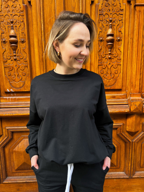 Komplet dresowy MERYL czarny Komplet dresowy MERYL czarny