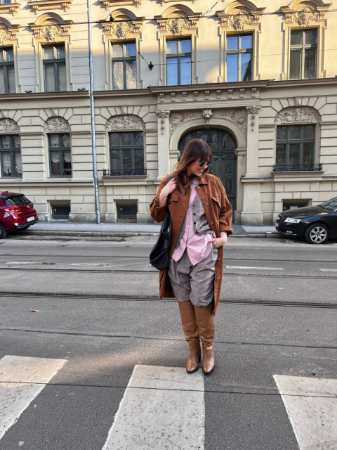 Koszula SILVA brudny róż Koszula SILVA brudny róż