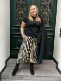 Spodnie Kuloty PULO Wendy Trendy zygzak