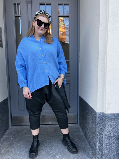 Spodnie baggy PEDRO Wendy Trendy grafit Spodnie baggy PEDRO Wendy Trendy grafit
