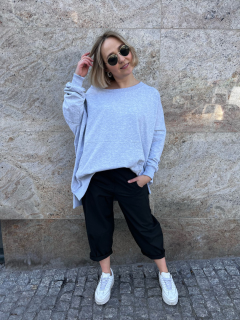 Bluza ROMA szary melanż Bluza ROMA szary melanż