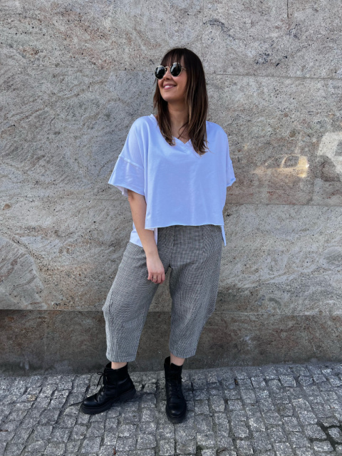 Spodnie SIMONE Wendy Trendy pepita Spodnie SIMONE Wendy Trendy pepita