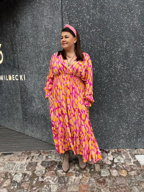 Sukienka ANESTI Taffi pink Sukienka ANESTI Taffi pink