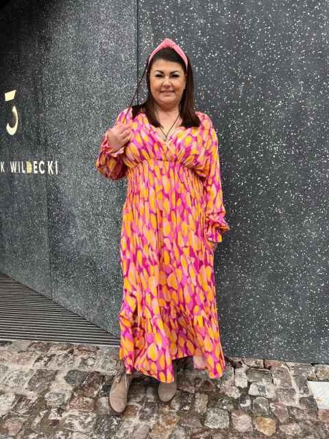 Sukienka ANESTI Taffi pink Sukienka ANESTI Taffi pink