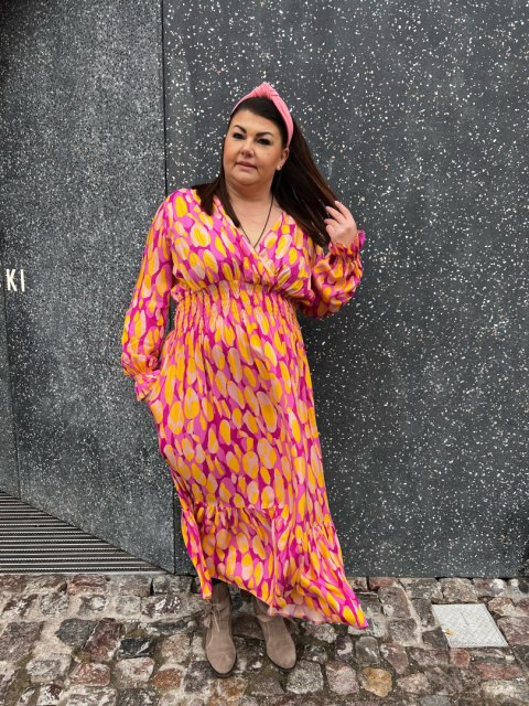 Sukienka ANESTI Taffi pink Sukienka ANESTI Taffi pink
