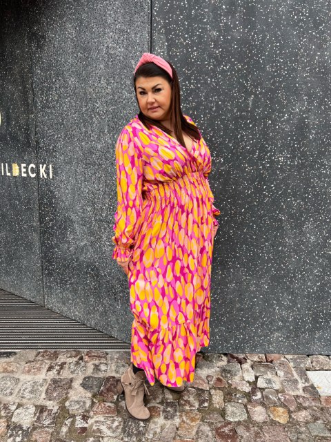 Sukienka ANESTI Taffi pink Sukienka ANESTI Taffi pink