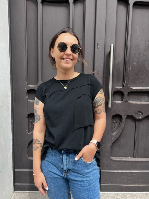 Bluzka BONI Wendy Trendy czarna Bluzka BONI Wendy Trendy czarna