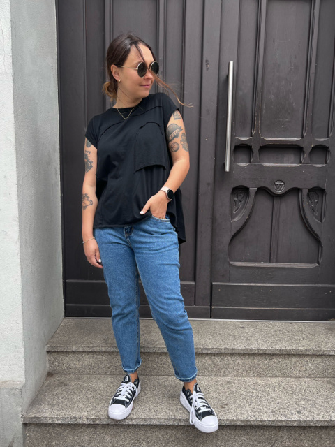 Bluzka BONI Wendy Trendy czarna Bluzka BONI Wendy Trendy czarna