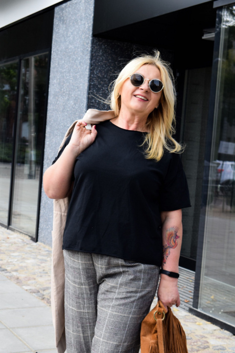 Bluzka Bluza FIDŻI czarna Wendy Trendy Bluzka Bluza FIDŻI czarna Wendy Trendy