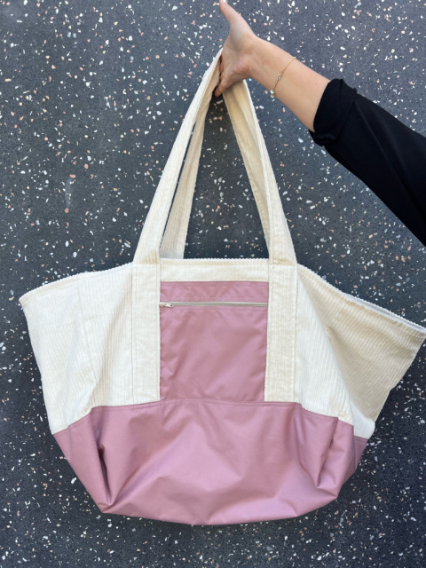 Shopper Apres bag róż Shopper Apres bag róż