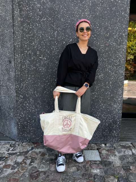Shopper Apres bag róż Shopper Apres bag róż