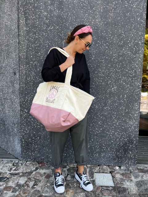 Shopper Apres bag róż Shopper Apres bag róż