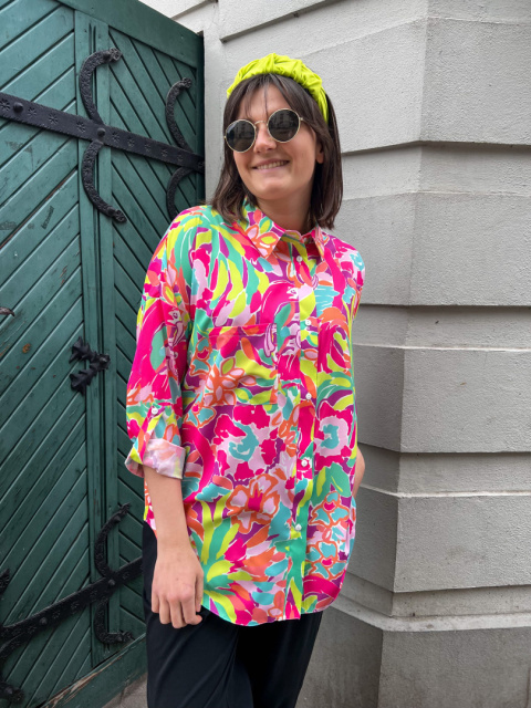 Koszula VESNA Manilla fluo flamingo Koszula VESNA Manilla fluo flamingo
