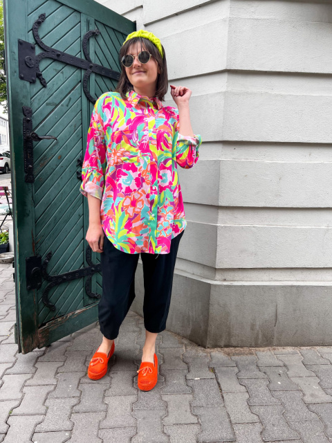 Koszula VESNA Manilla fluo flamingo Koszula VESNA Manilla fluo flamingo